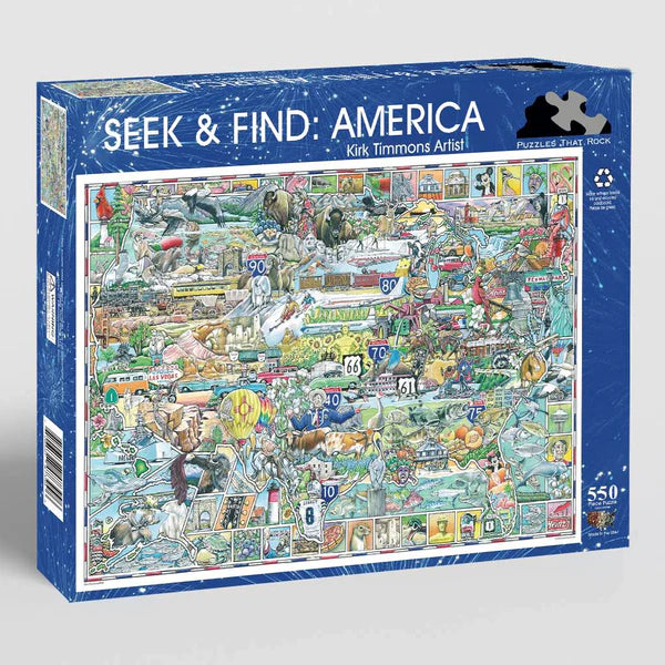 Seek & Find: America Puzzle