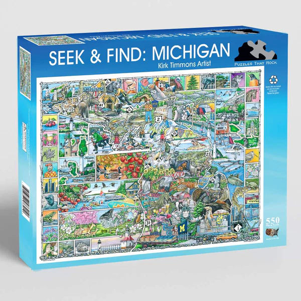 Seek & Find: Michigan Puzzle