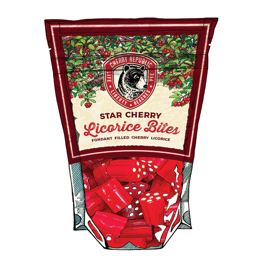 Star Licorice Cherry Bites 7oz