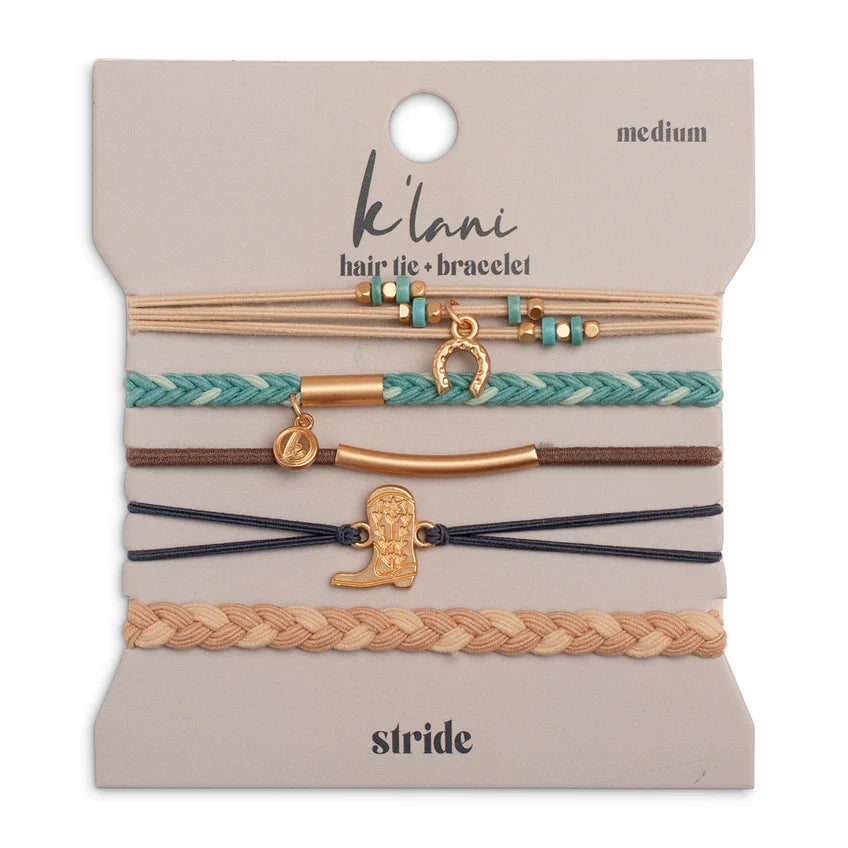 Stride: Hair + Wrist Band