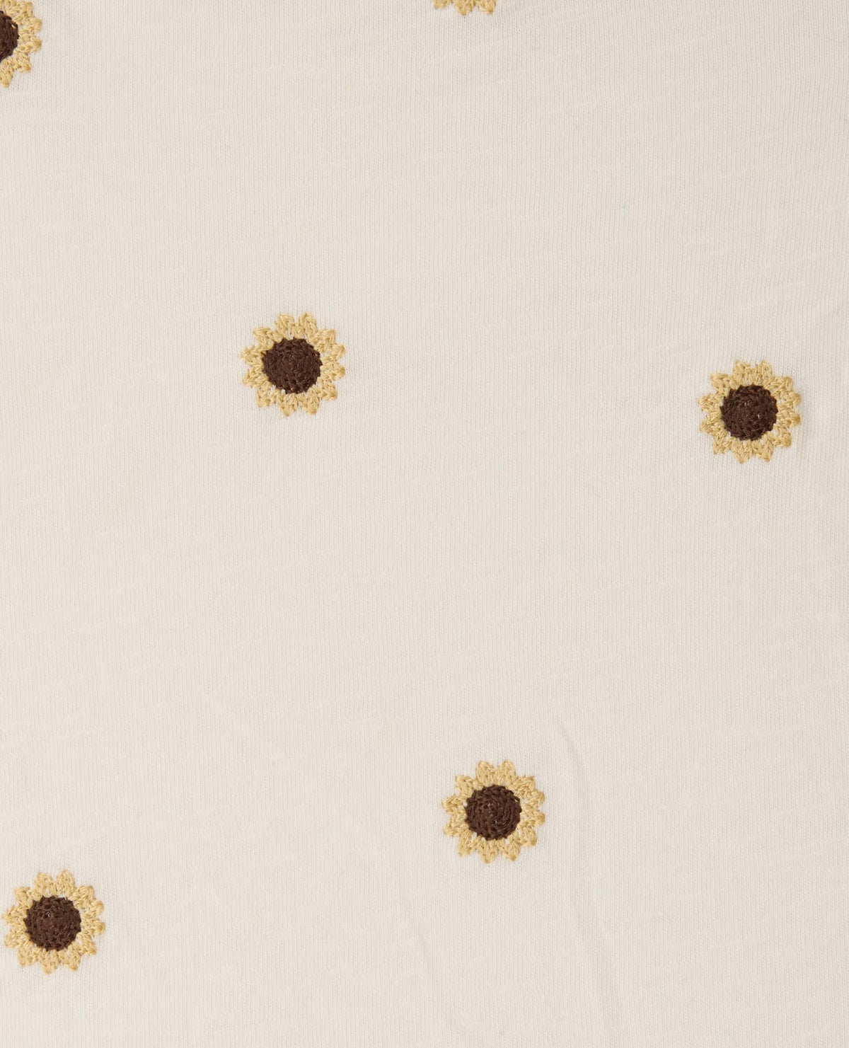 Salt Sunflower Primo LS Crew Embroidered