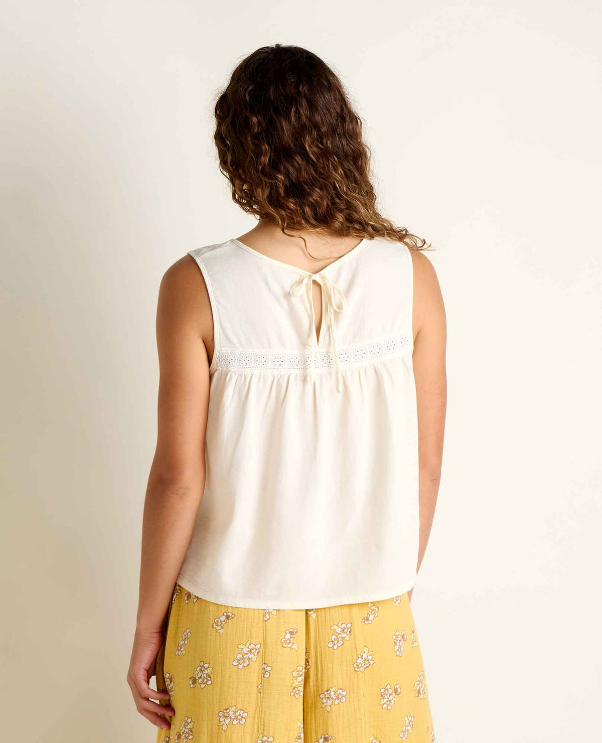 Manzana Pin Tuck Tank