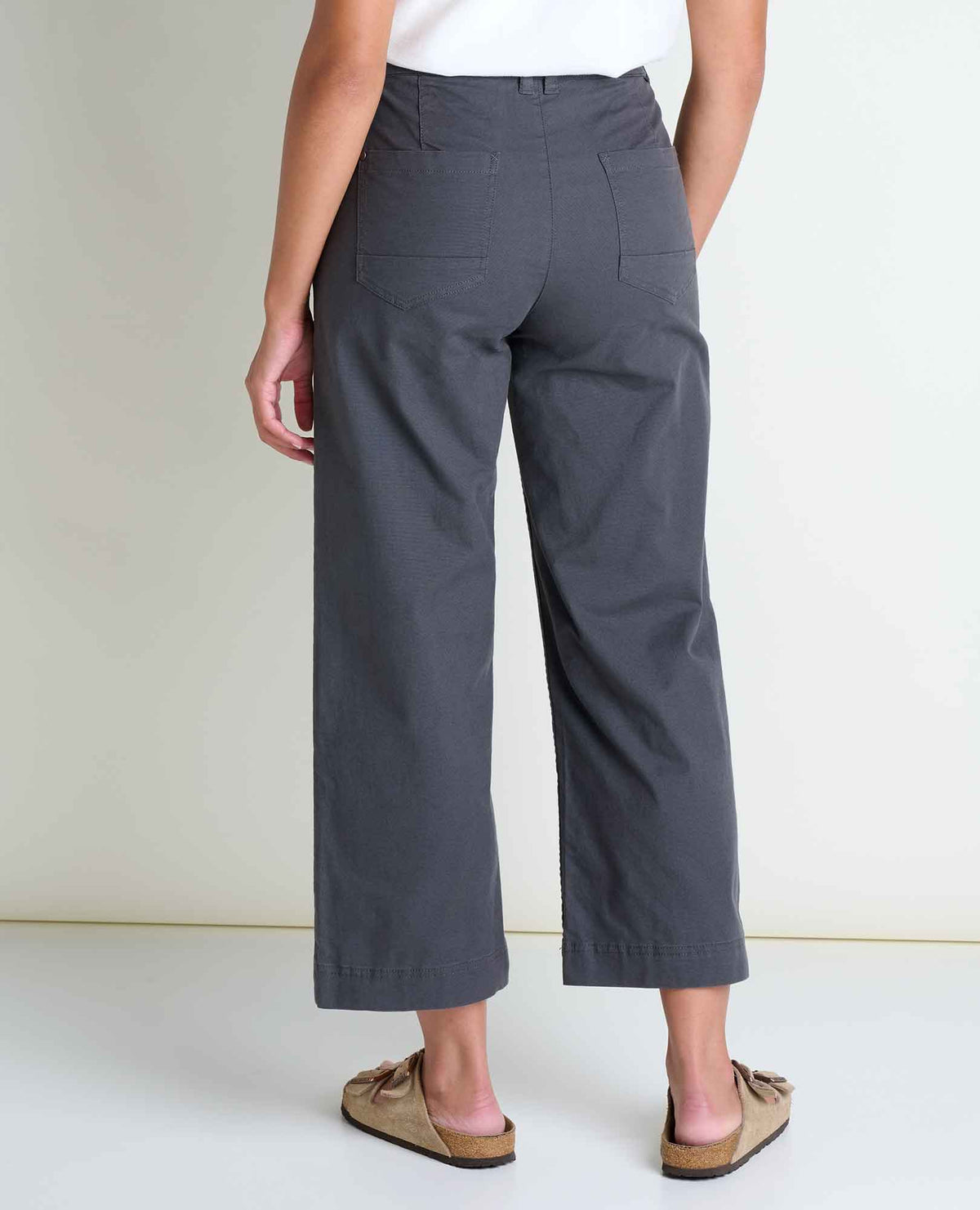 Earthworks Wide Leg Pants - Soot