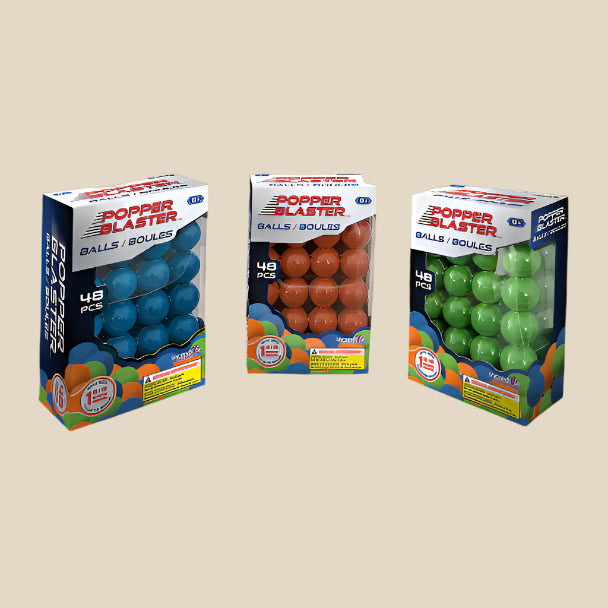 Popper Blasters 48pc Refill Balls