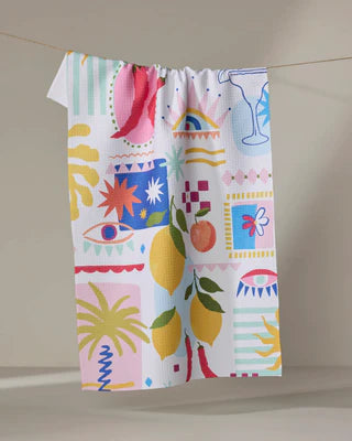 Geometry Tea Towel