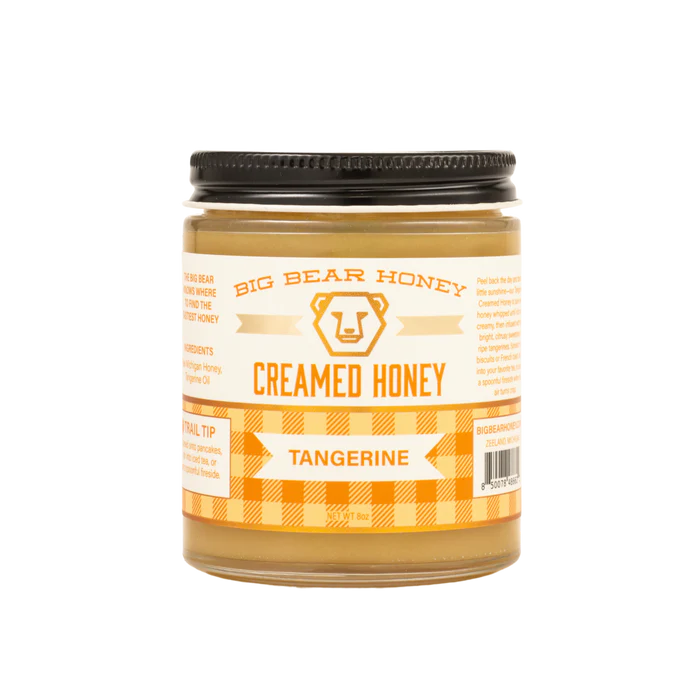 Tangerine Creamed Honey 8oz Jar