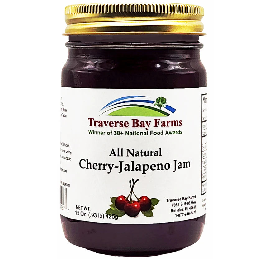 Cherry Jalapeno Jam 15oz.