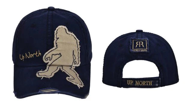 Up North Big Foot Ball Cap
