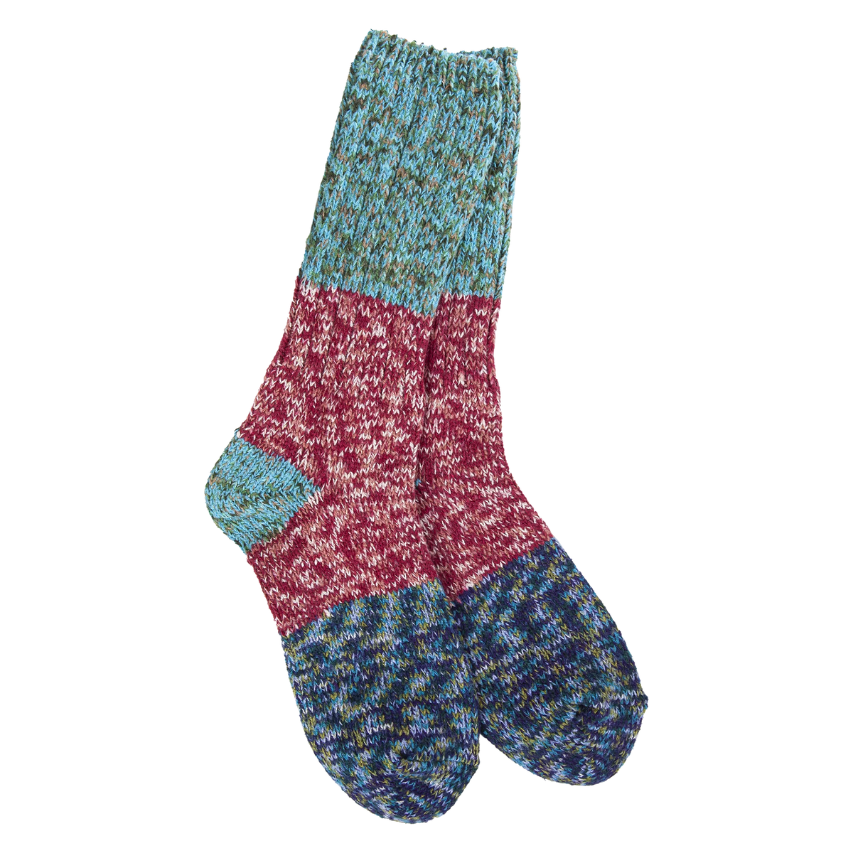 Cranberry CB Multi Ragg Crew Socks
