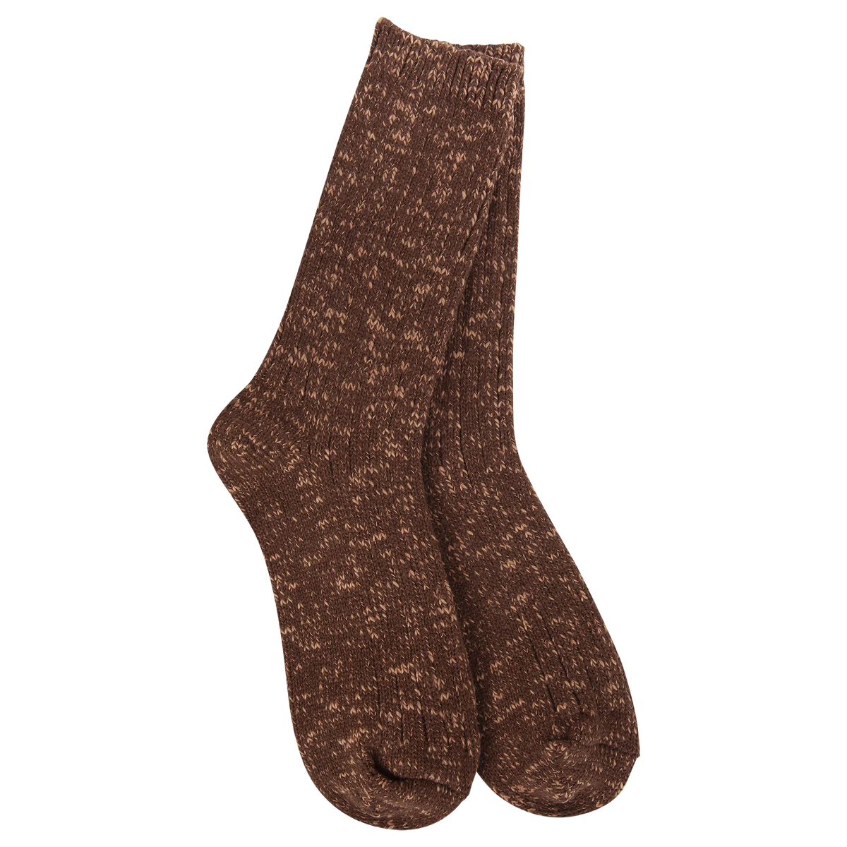 Coffee Ragg Crew Socks