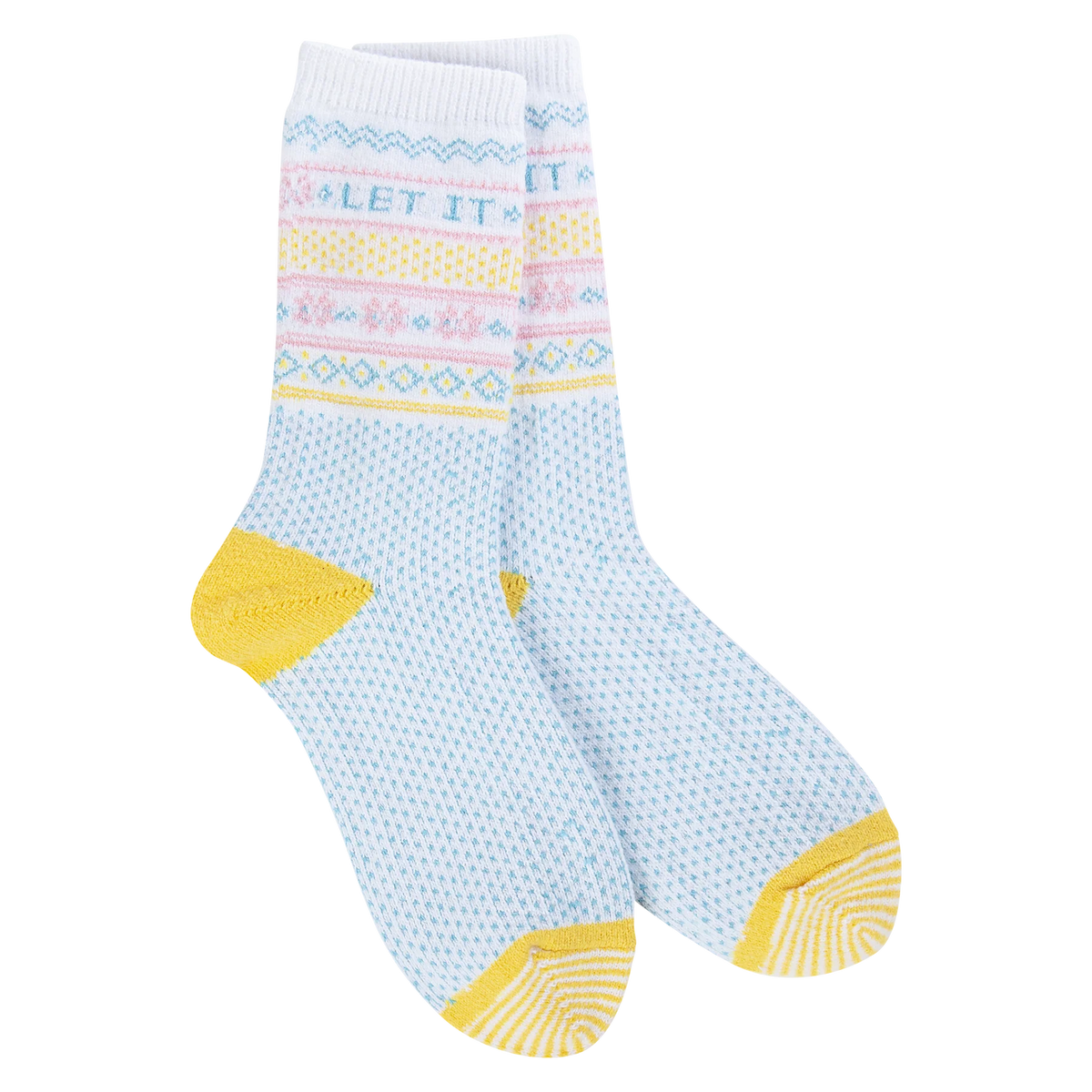 Let It Snow Crew Socks
