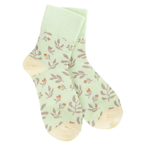Weekend Collection Garden Mini Crew Socks