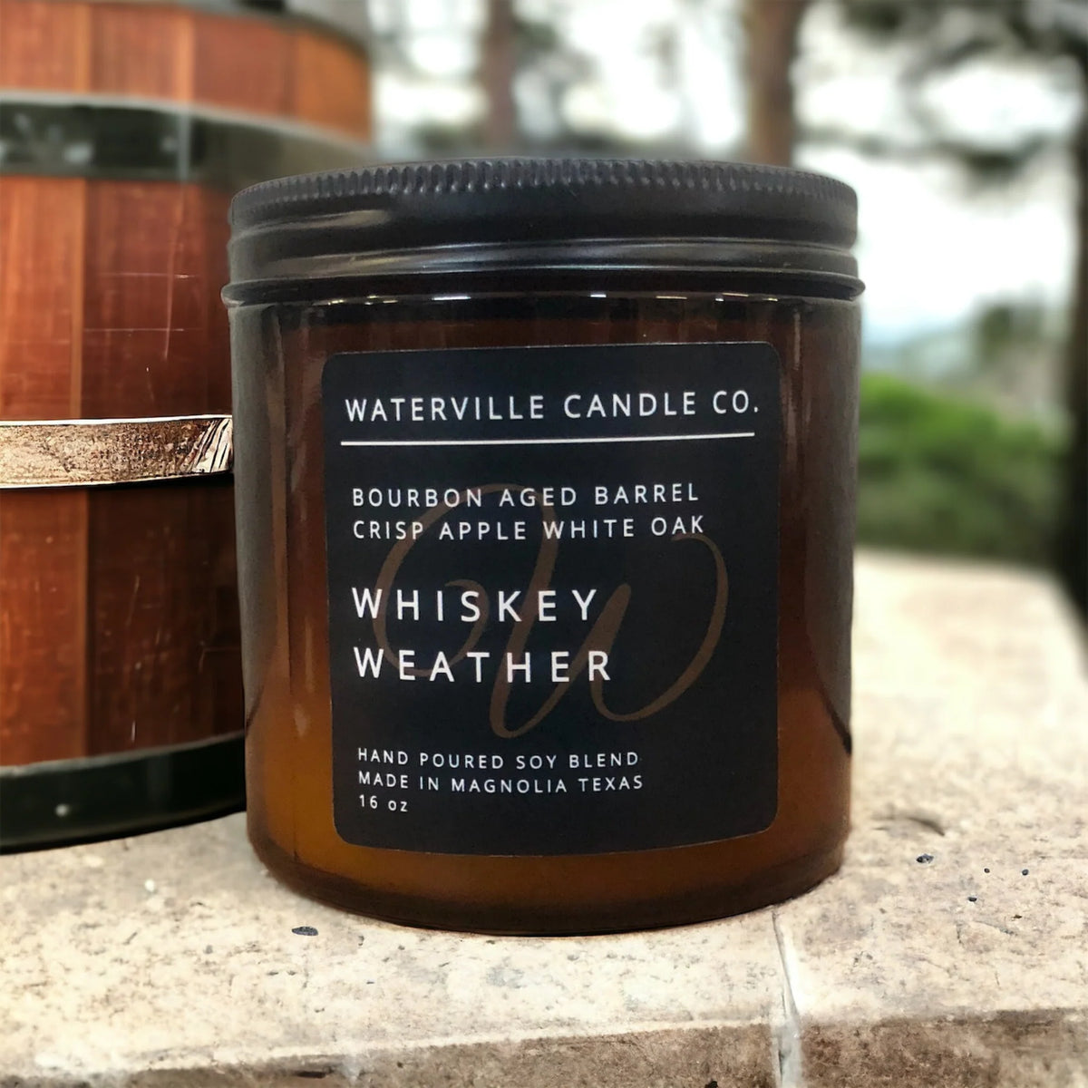 Whiskey Weather Soy Blend 16 oz Candle