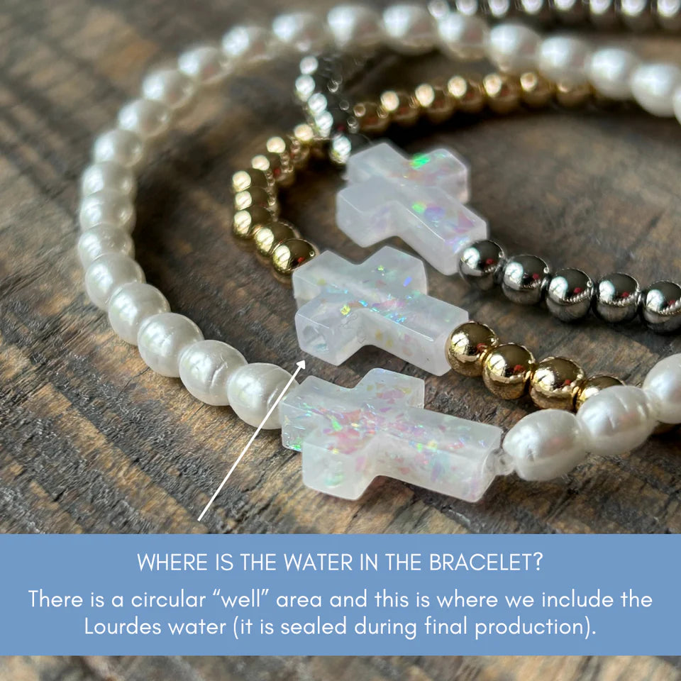 Pope Leo Holy Water Bracelet