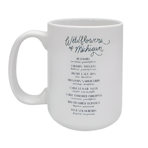 Wildflowers of Michigan Ceramic Mug