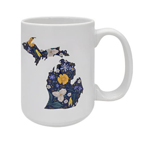 Wildflowers of Michigan Ceramic Mug