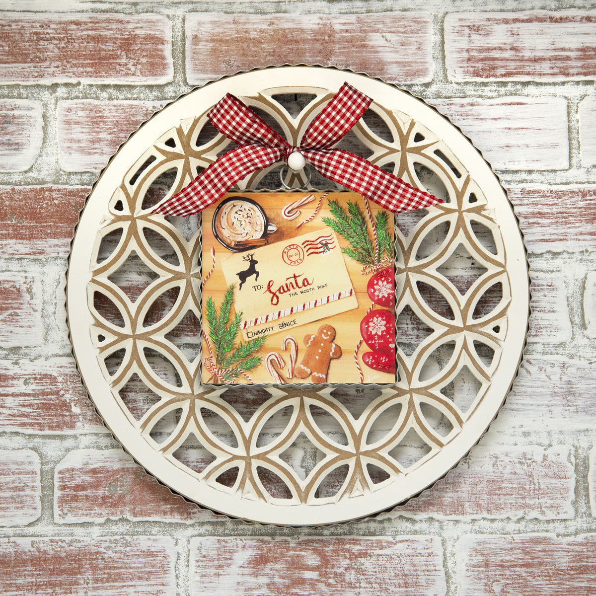 Round Lattice Charm/Art Display RTC