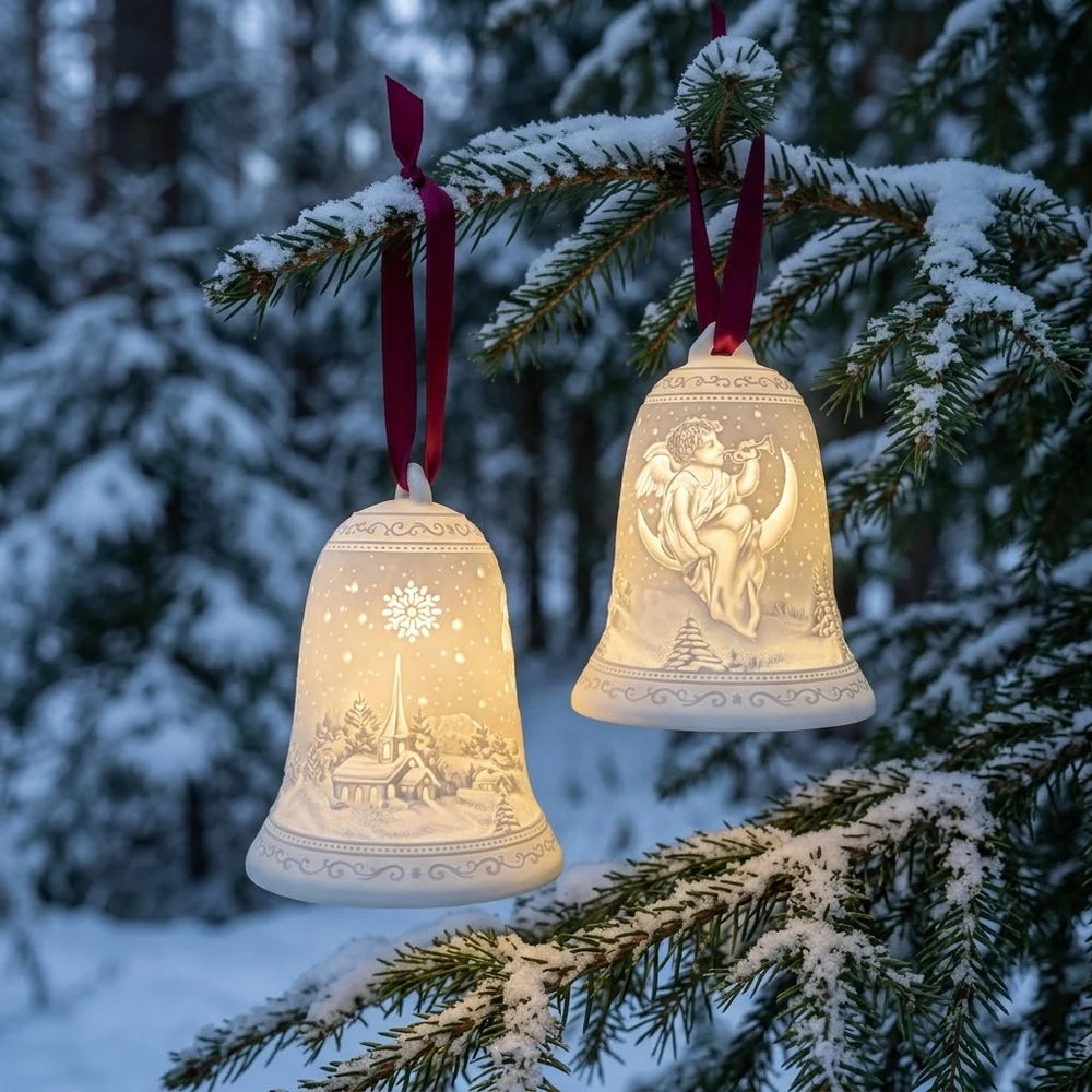 Luumii Illuminated Porcelain Ornament