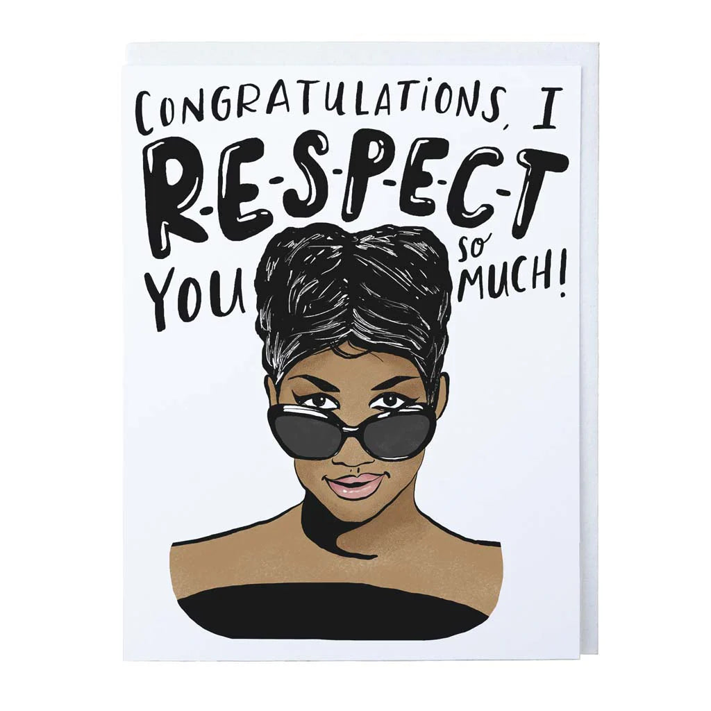 Aretha Congratulations Card