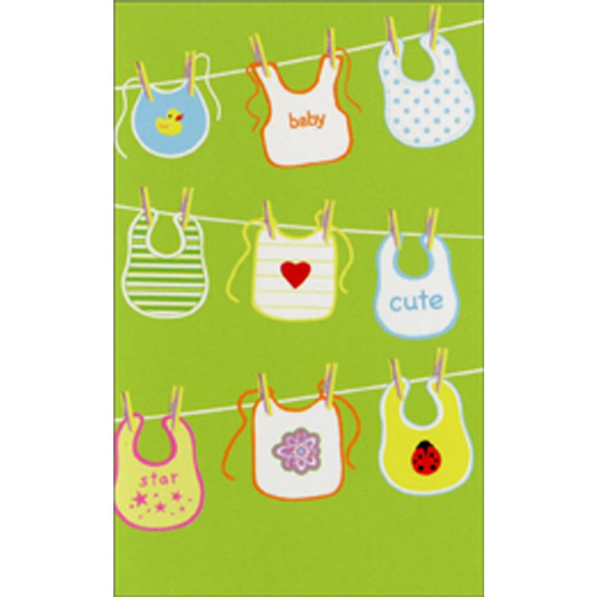 Baby Bibs Mini Card