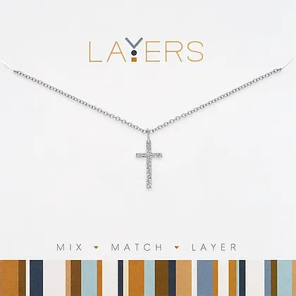 Silver Layers Necklace