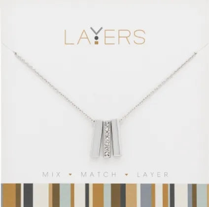 Silver Layers Necklace