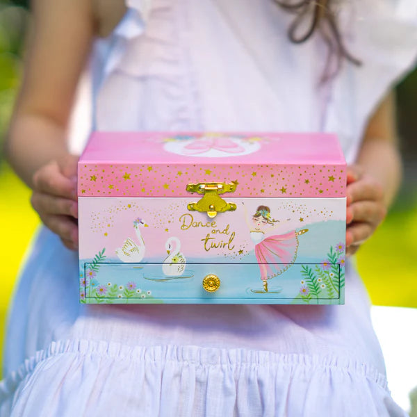 Ballerina Musical Jewelry Box w/ 1 Drawer