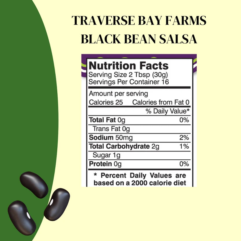 Black Bean Salsa - Medium 16oz