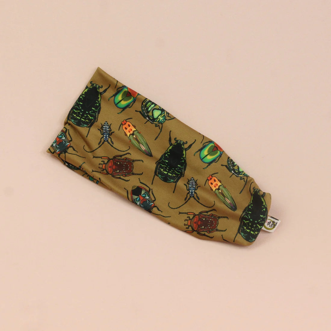 Beetles Sassy Olive Stretch Headband