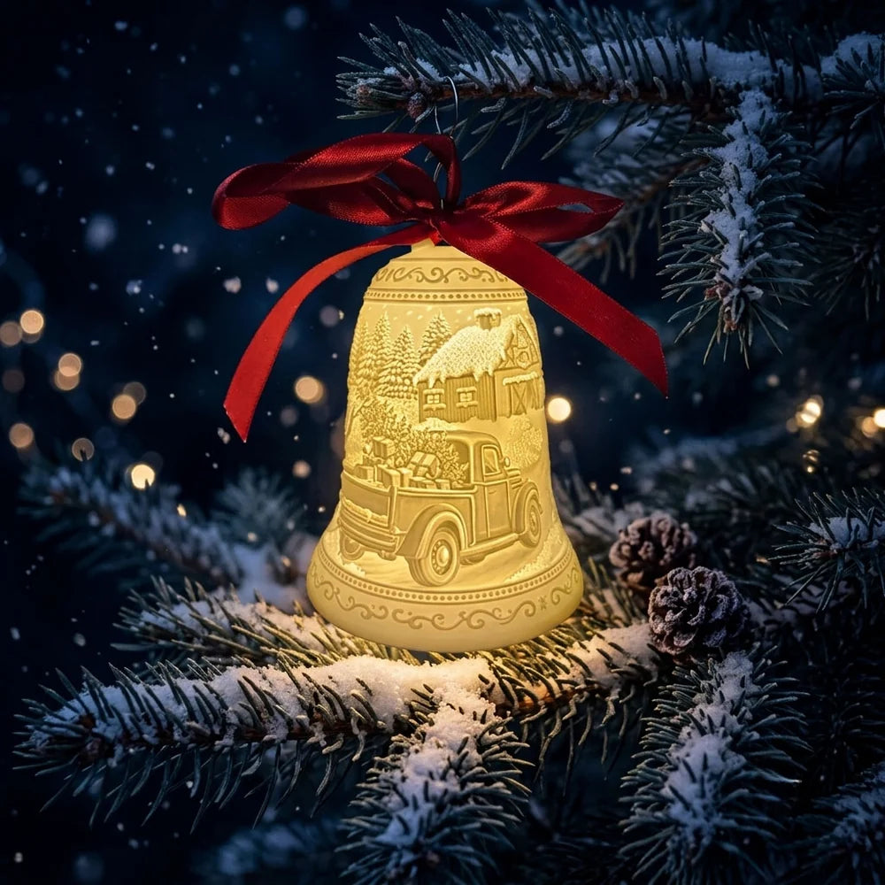 Luumii Illuminated Porcelain Ornament — Providence Crossing, view 7