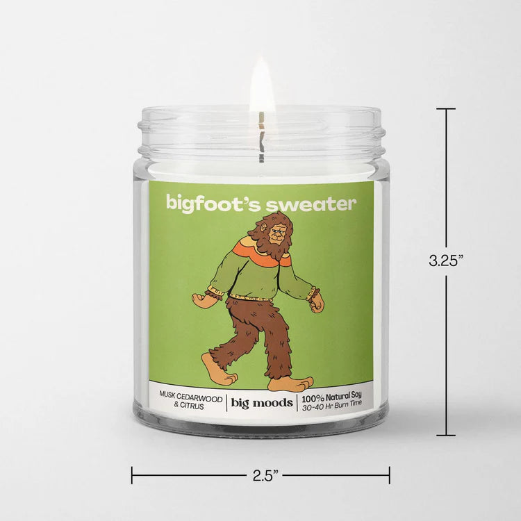 Bigfoot's Sweater 5oz. Candle