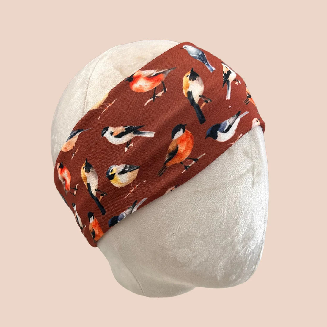 Bird Nerd Sassy Olive Stretch Headband
