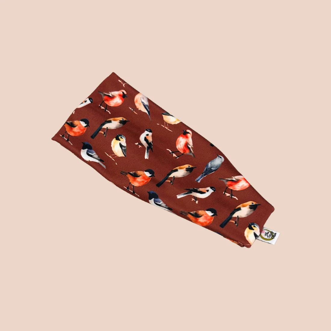 Bird Nerd Sassy Olive Stretch Headband