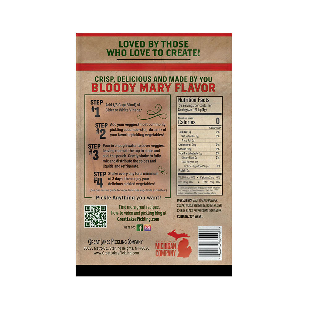 Great Lakes Pickling Mix