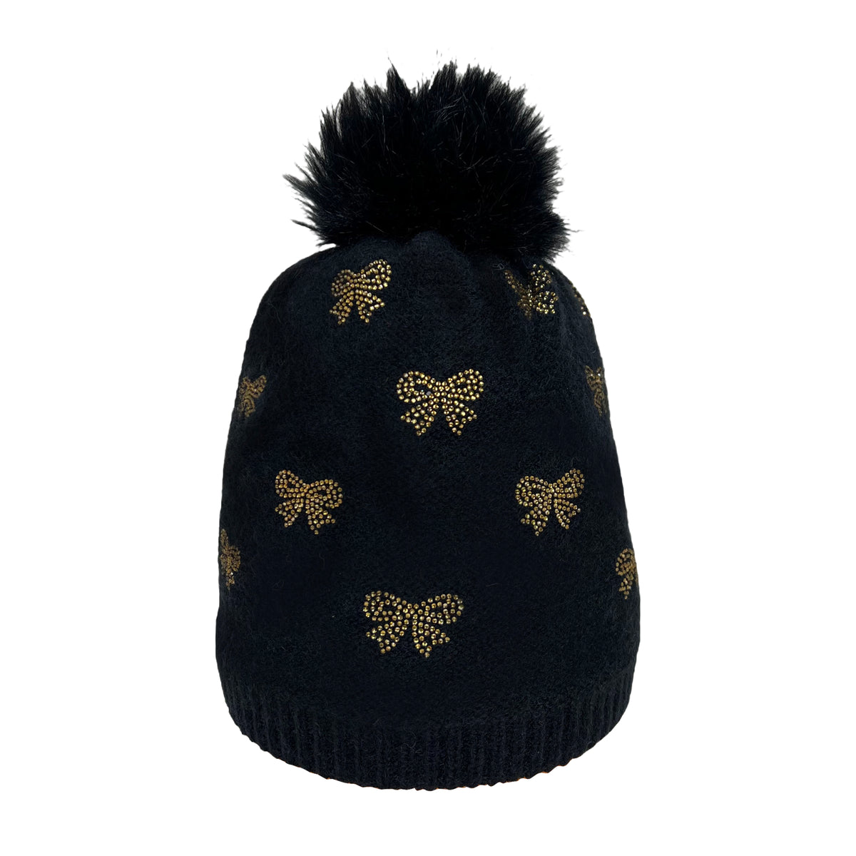 Bella Bow Bling Beanie