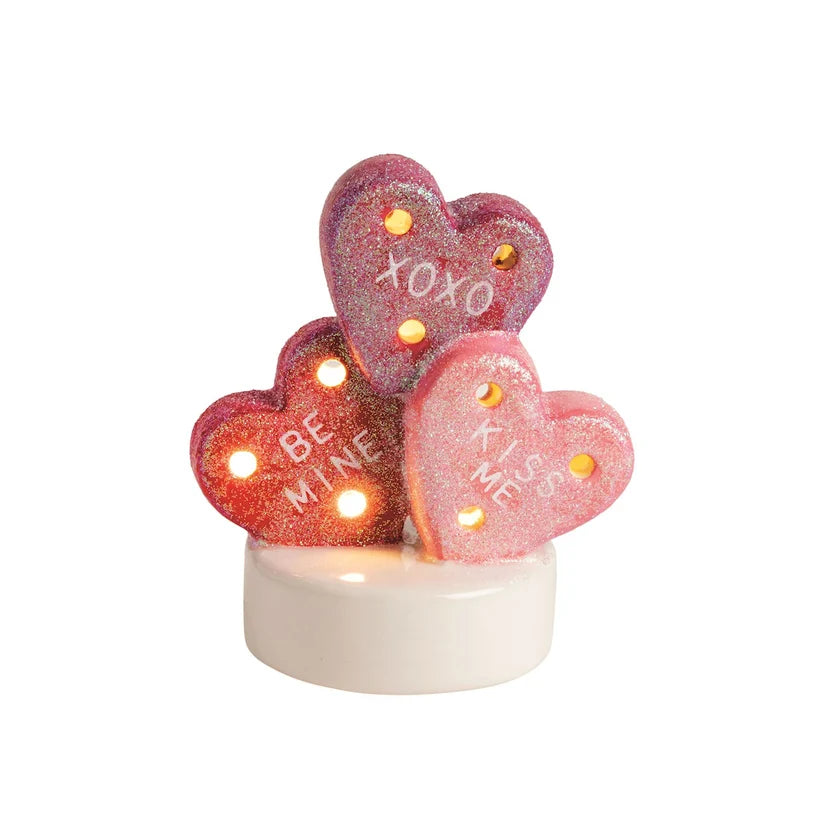 Valentine Light-Up Sitter — Mud Pie
