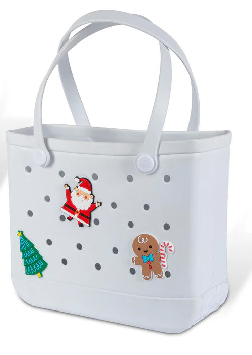 Tote Bag w/ 12 Asst Removable Charms
