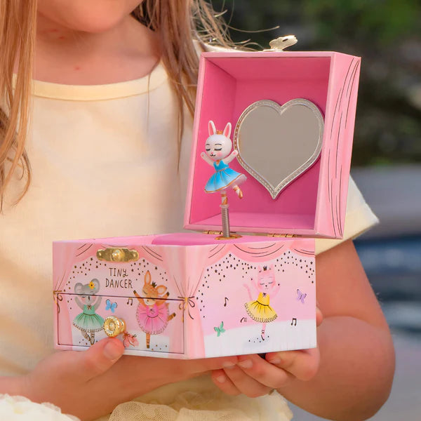 Sm Animal Ballerina Musical Jewelry Box