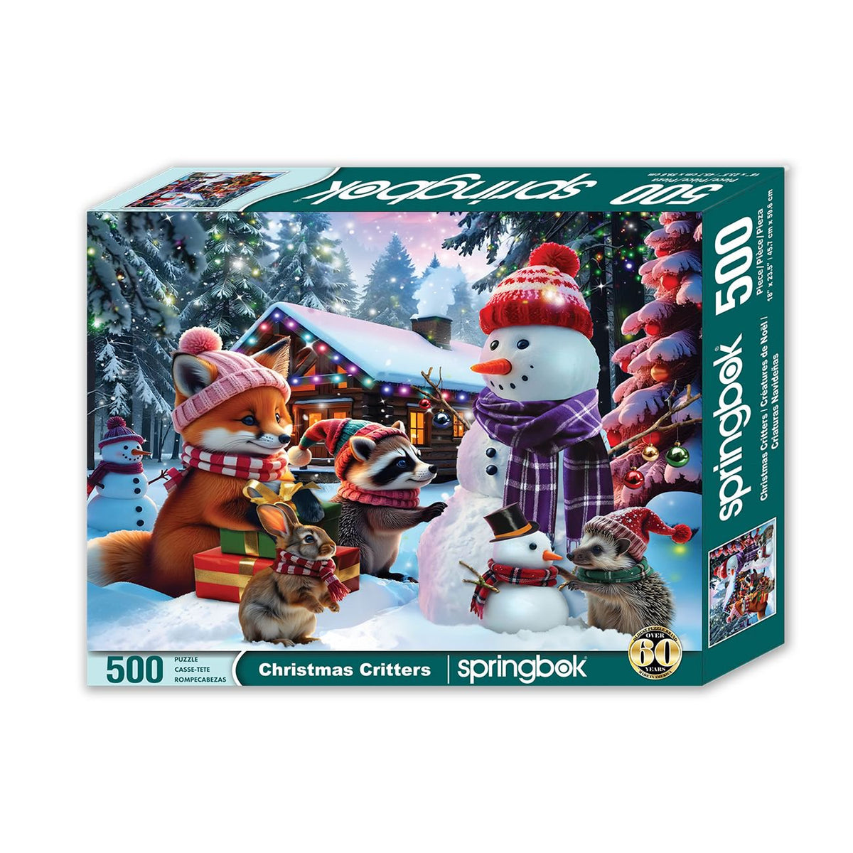 Christmas Critters 500pc Puzzle