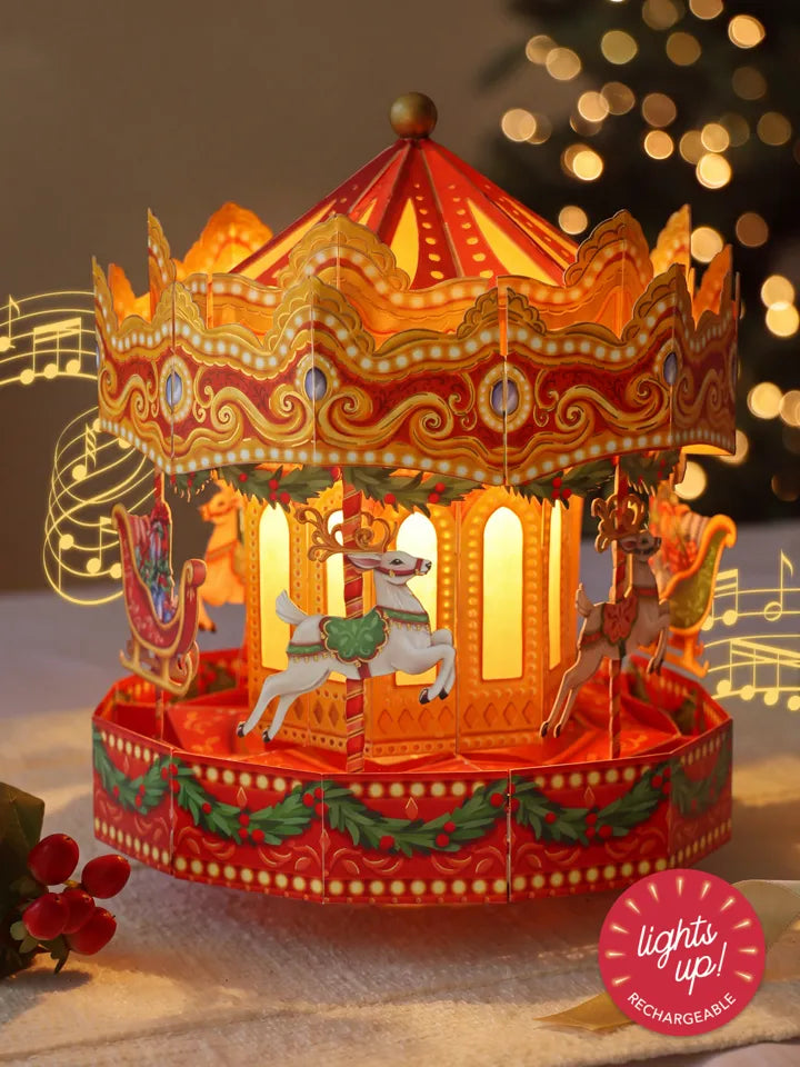 Freshcut Christmas Carousel
