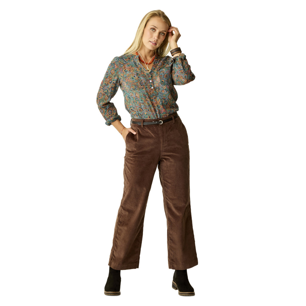 Rex Wide Leg Pants - Espresso