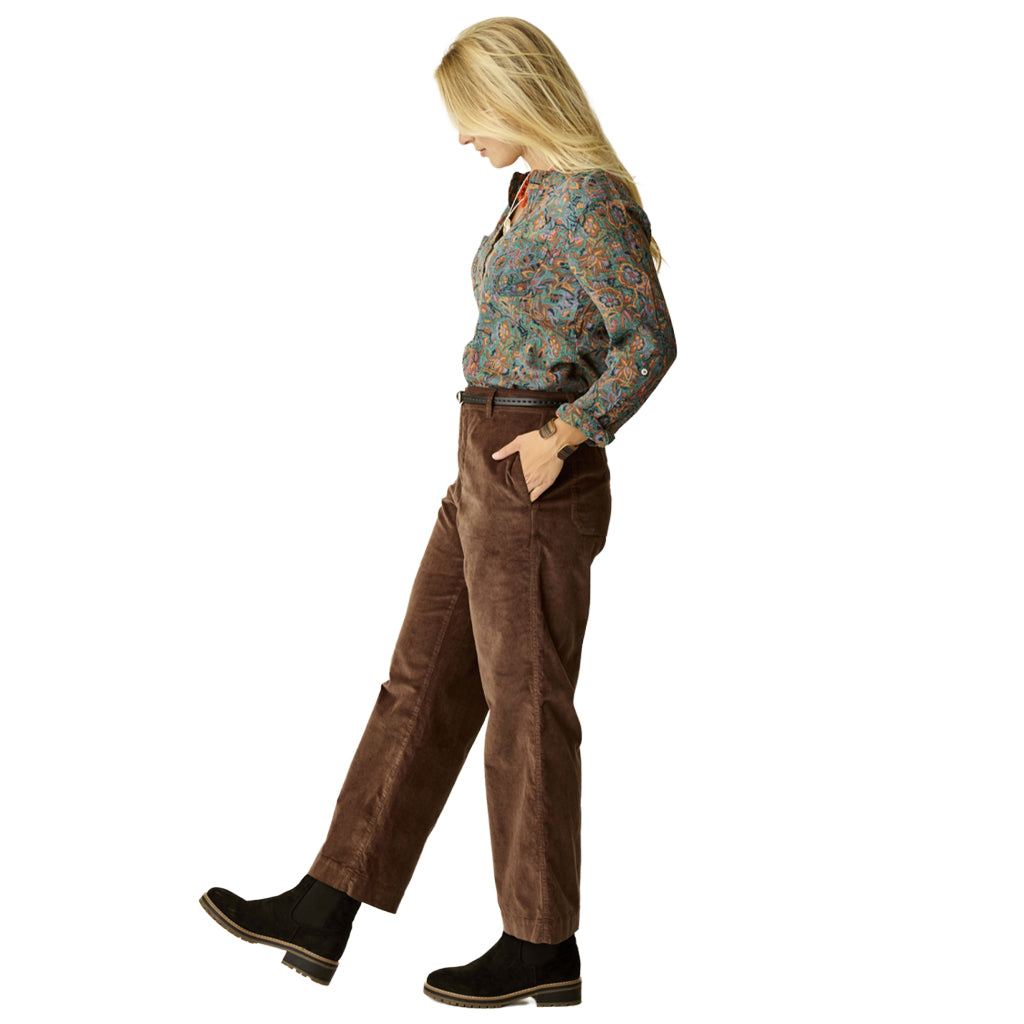 Rex Wide Leg Pants - Espresso