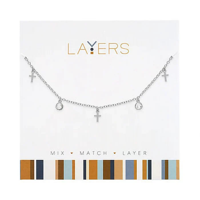 Silver Layers Necklace