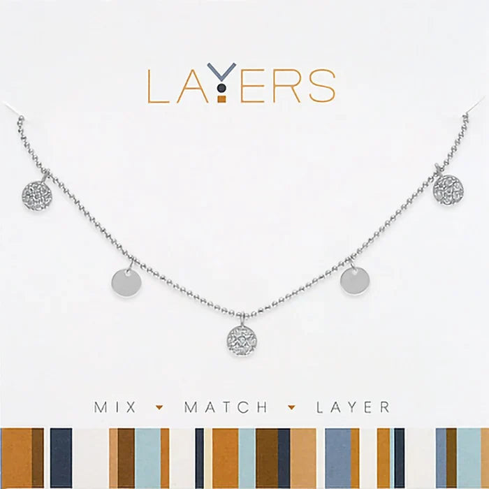 Silver Layers Necklace