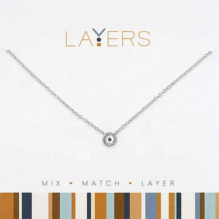 Silver Layers Necklace