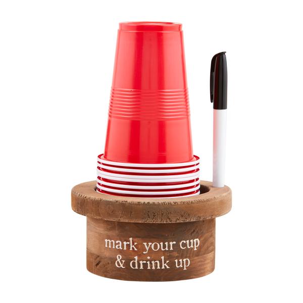 Disposable Cup &amp; Marker Set