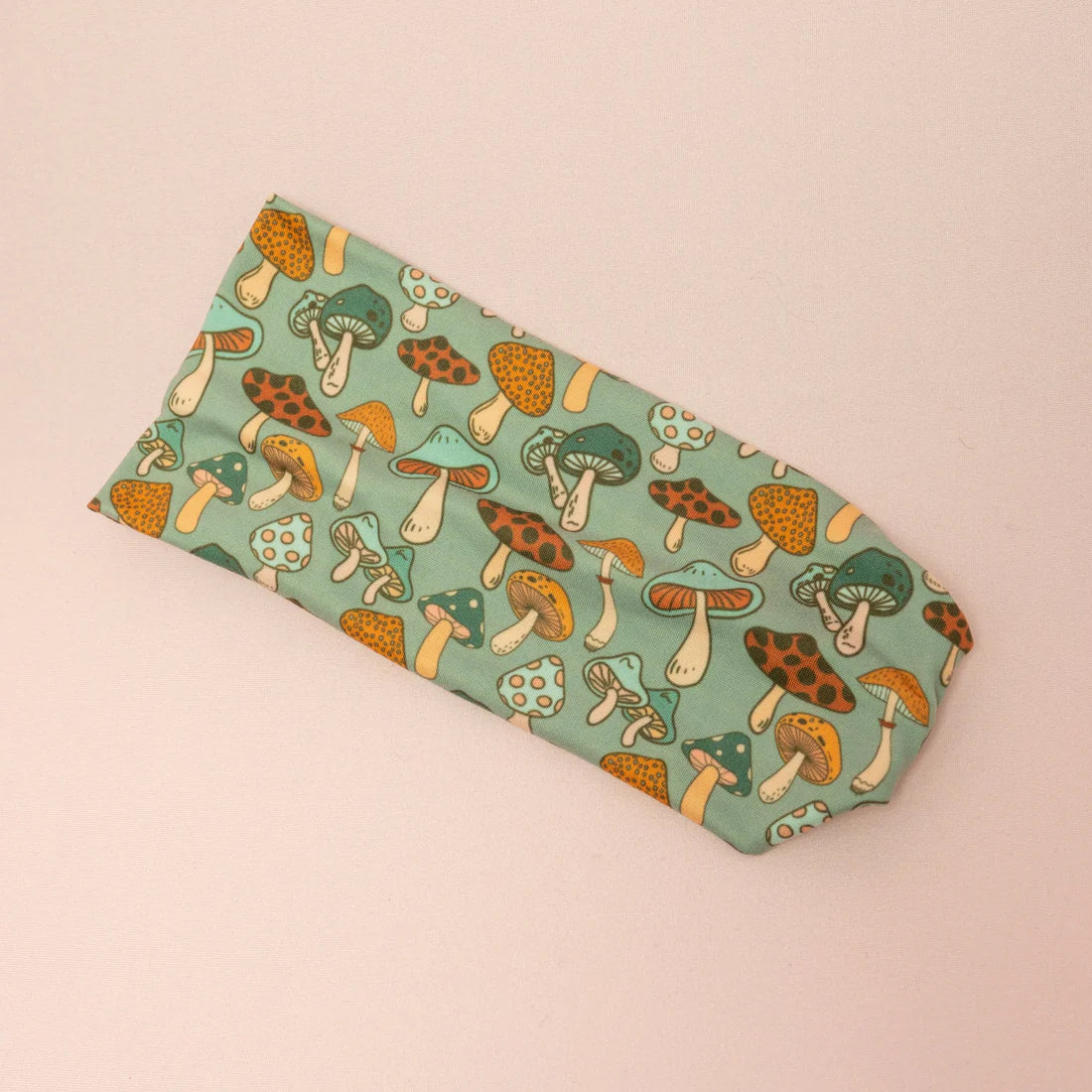 Cutie Mushroom Sassy Olive Stretch Headband