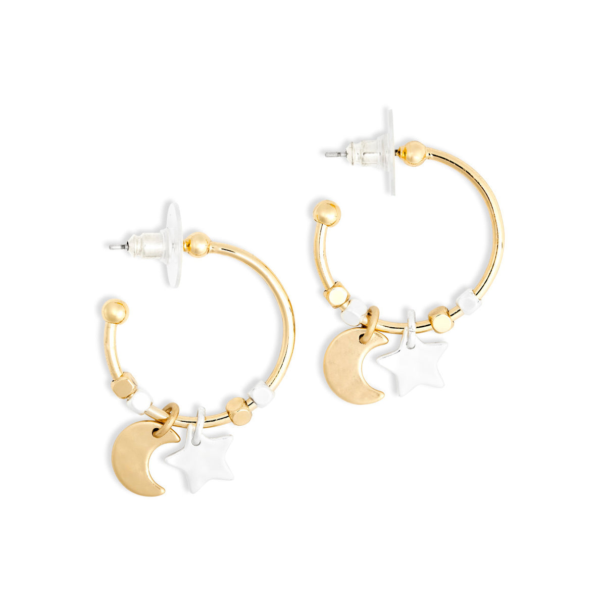 Moon &amp; Star Giving Earrings