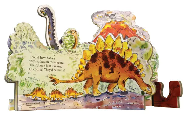 Mini House: The Land of Dinosaurs Chunky Board Book