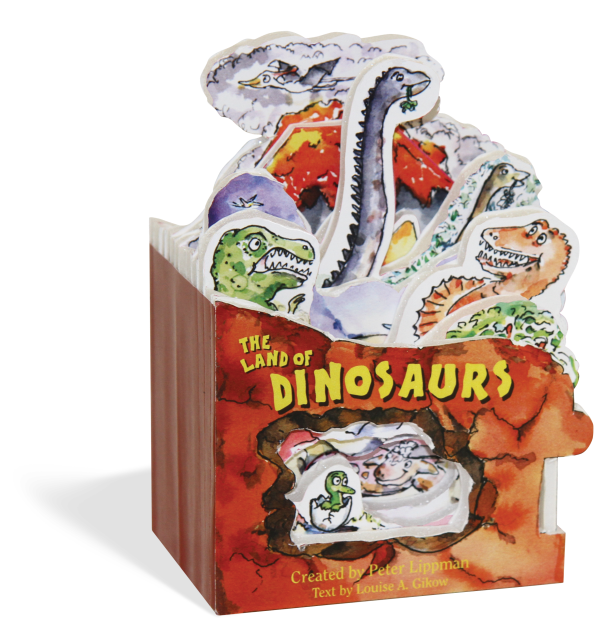 Mini House: The Land of Dinosaurs Chunky Board Book